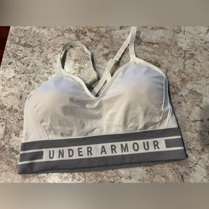 Women’s Under Armour Sports Bra XL White Gray